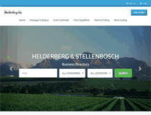 Tablet Screenshot of helderberg.biz